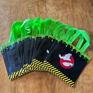 Ghostbusters themed party gift bags